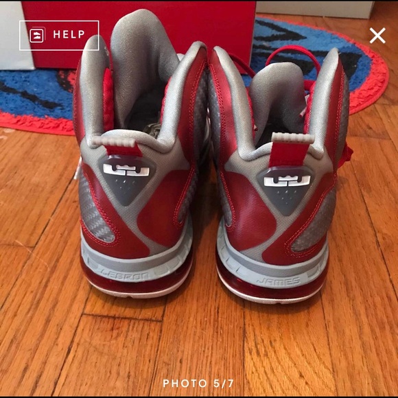 Ohio State Lebron 9s Size 8(Men)/9.5(Women) - Picture 4 of 6